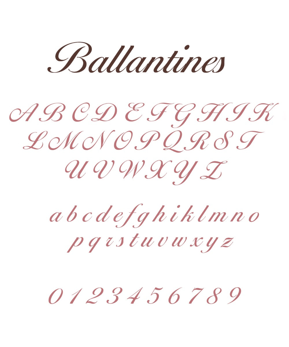 Ricamo a Macchina - Ballantines