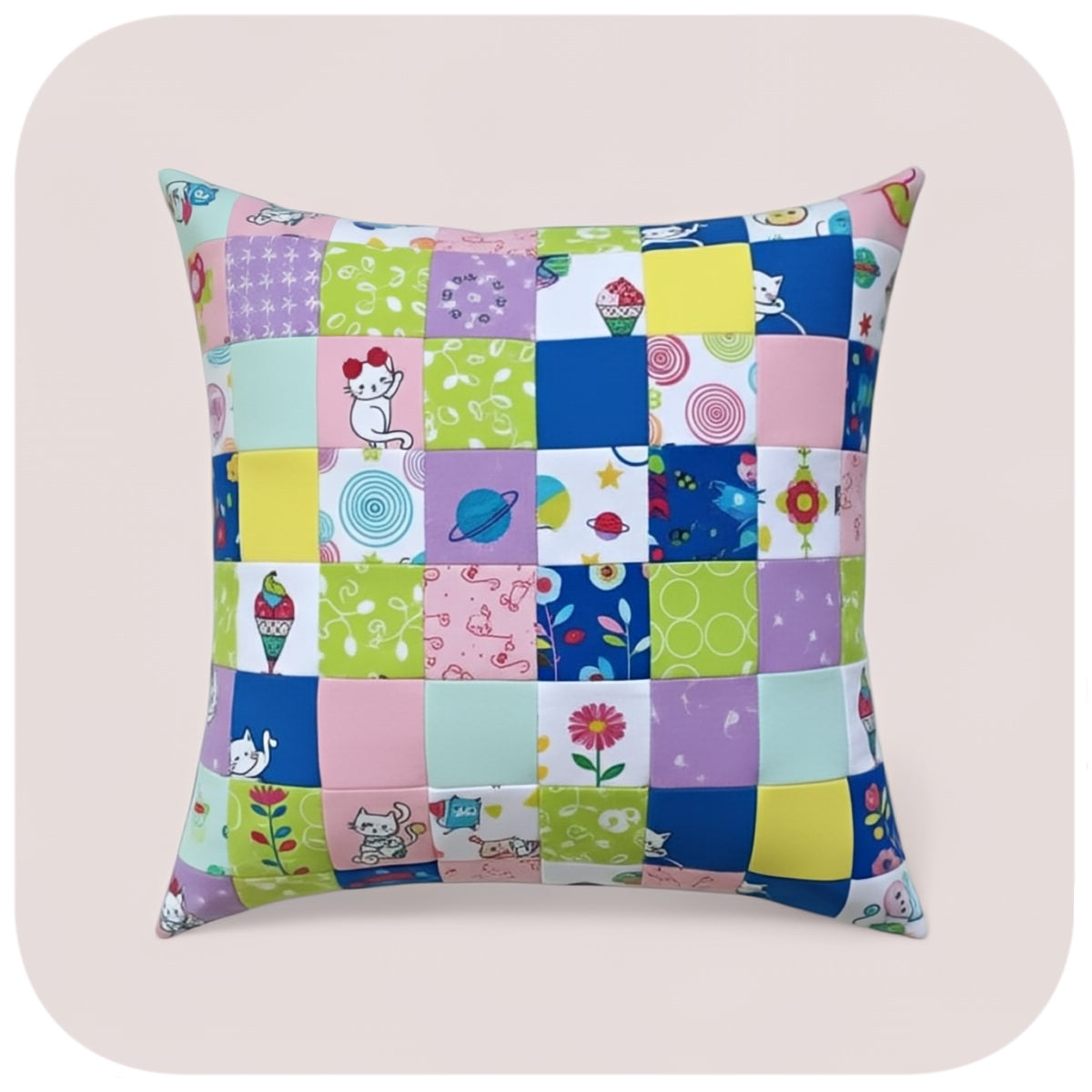 Cuscino Memory Patchwork 40X40