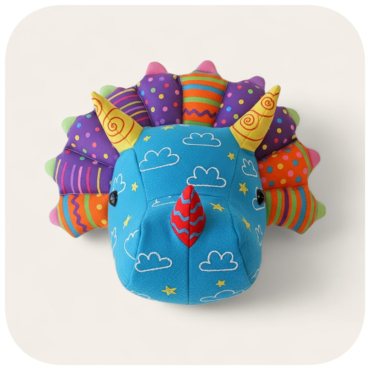 Decorazione per Cameretta Testa Triceratopo