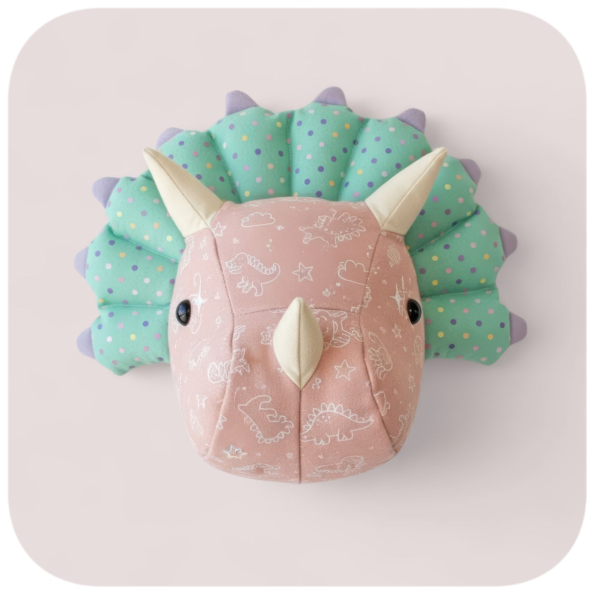 Decorazione per Cameretta Testa Triceratopo