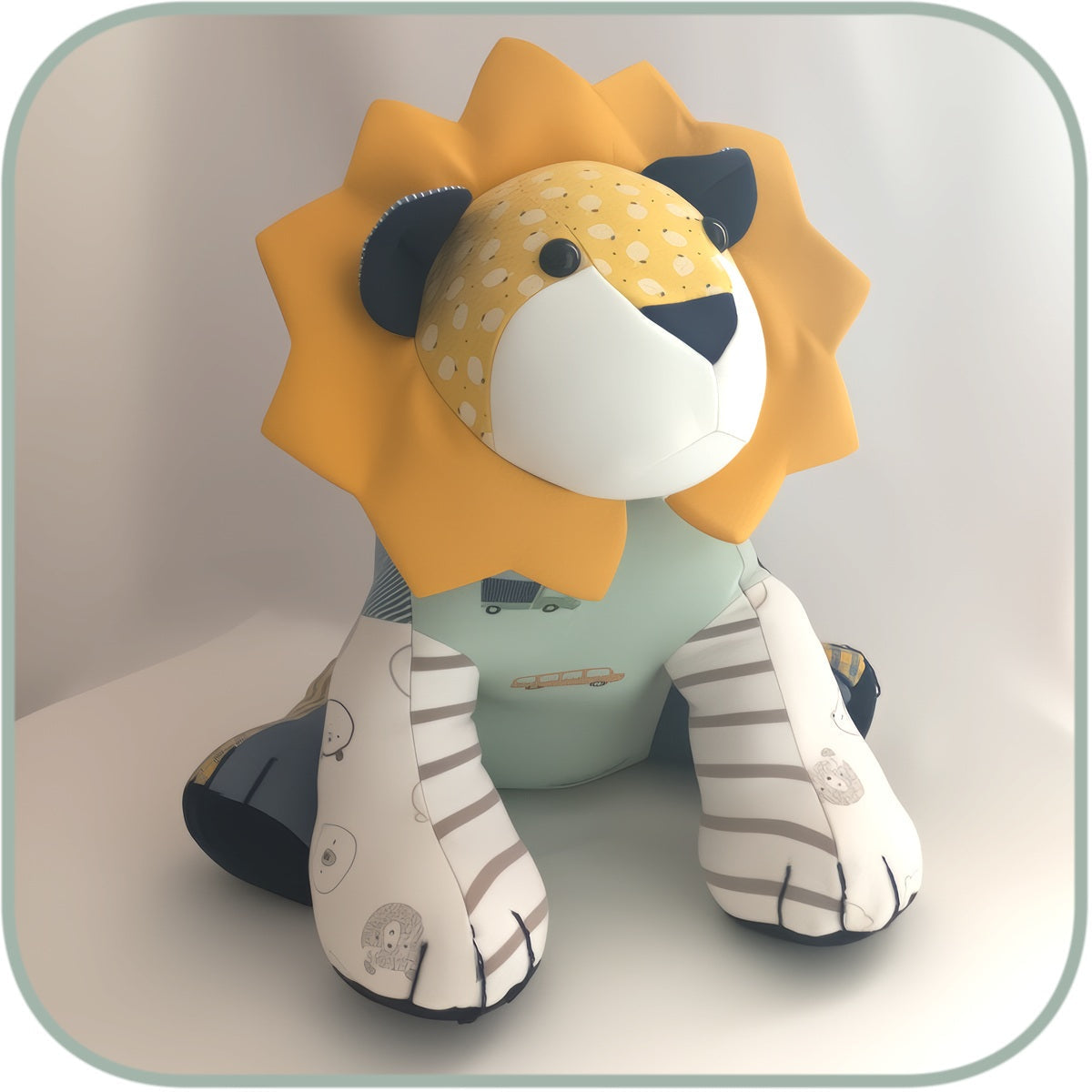 Pupazzo Memory Leone
