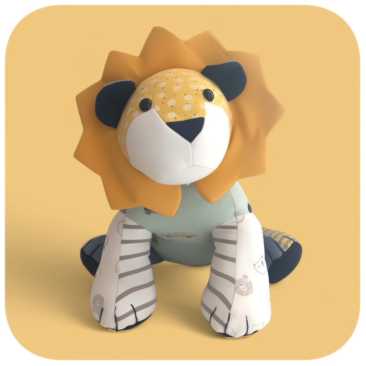 Pupazzo Memory Leone