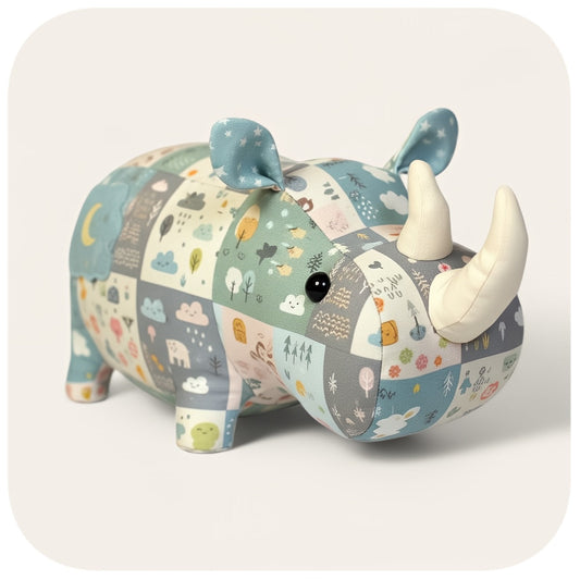 Pupazzo Memory Rinoceronte