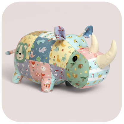 Pupazzo Memory Rinoceronte